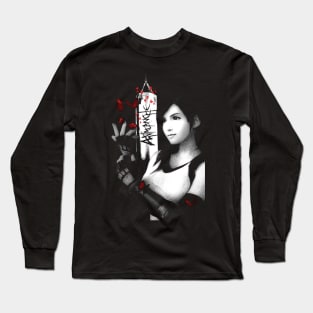 Tifa punching bag Long Sleeve T-Shirt